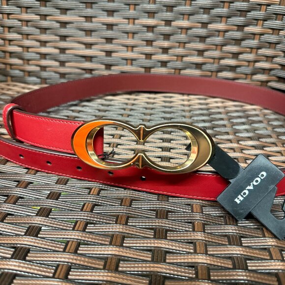 COACH Signature Buckle Belt, 25 Mm C1725 - Picture 1 of 3